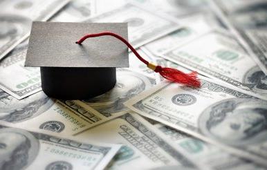 Graduation Cap with Money